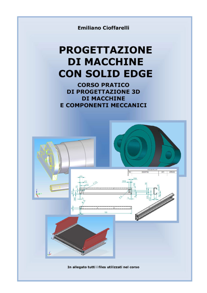 Copertina di Progettazione di macchine con Solid Edge